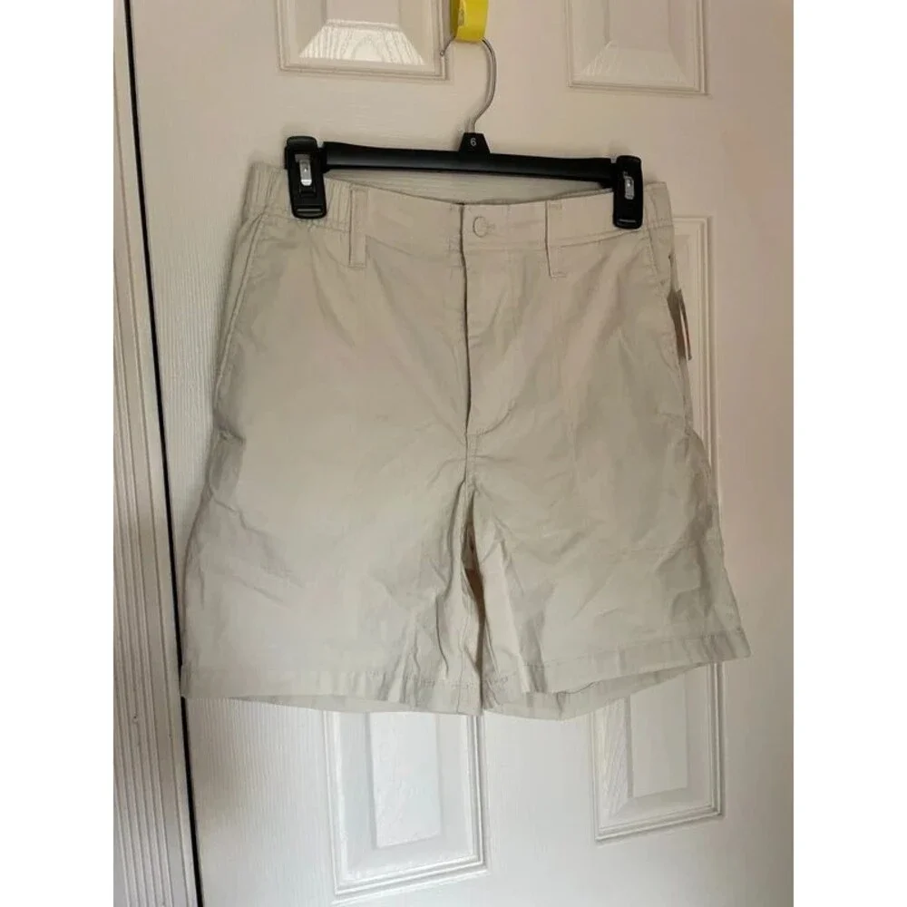 old Navy men’s Xs 7” inseam built in flex beige shorts
